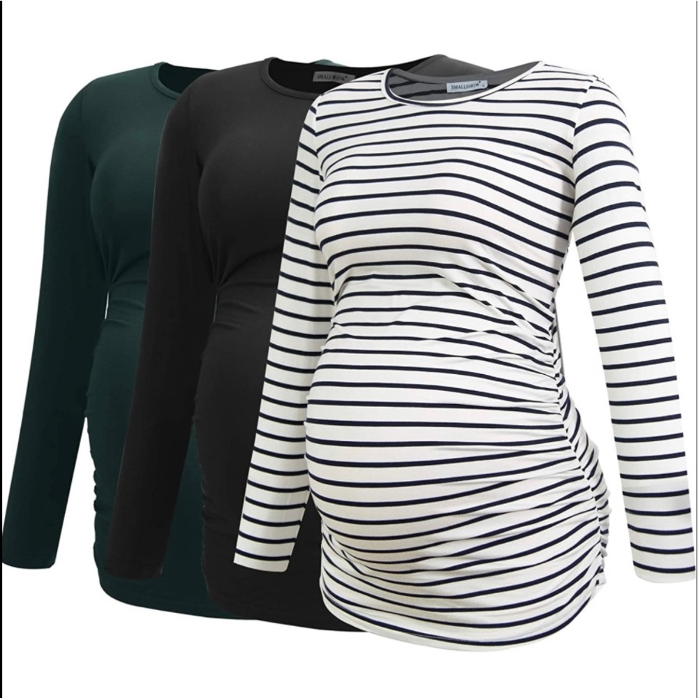 Three pack of Maternity Shirts